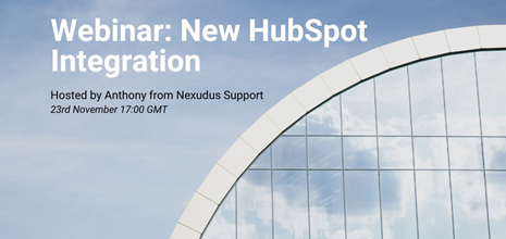 Webinar: New HubSpot Integration