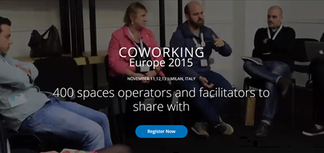 Coworking Europe Conference 2015 is coming!