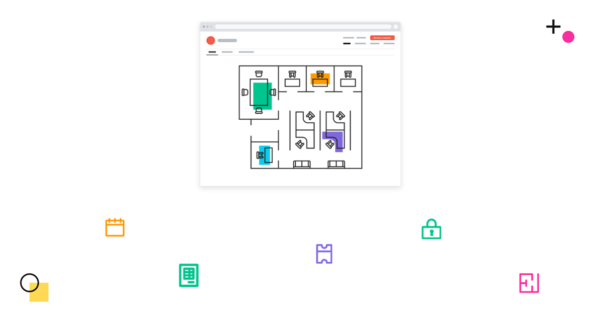 Where’s Wally? 5 different ways of using hot-desking and floorplans in your coworking and flex spaces