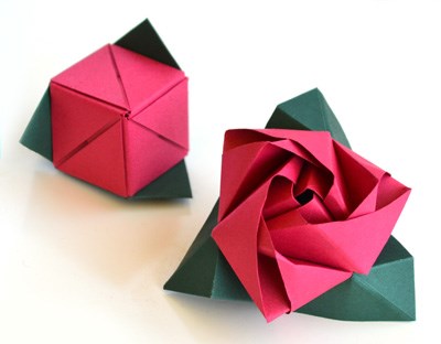 “Folds and Unfolds” of Coworking Nº 1 – The Rose: How a cube can become a beautiful flower