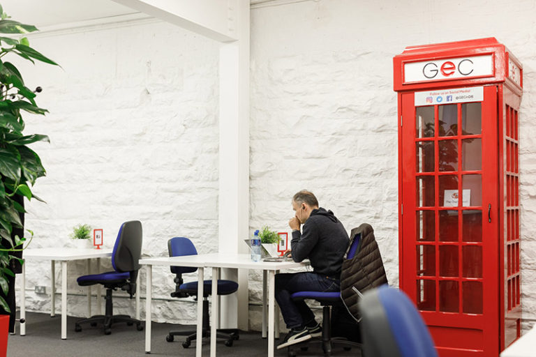 Office space in Guinness Enterprise Centre coworking space