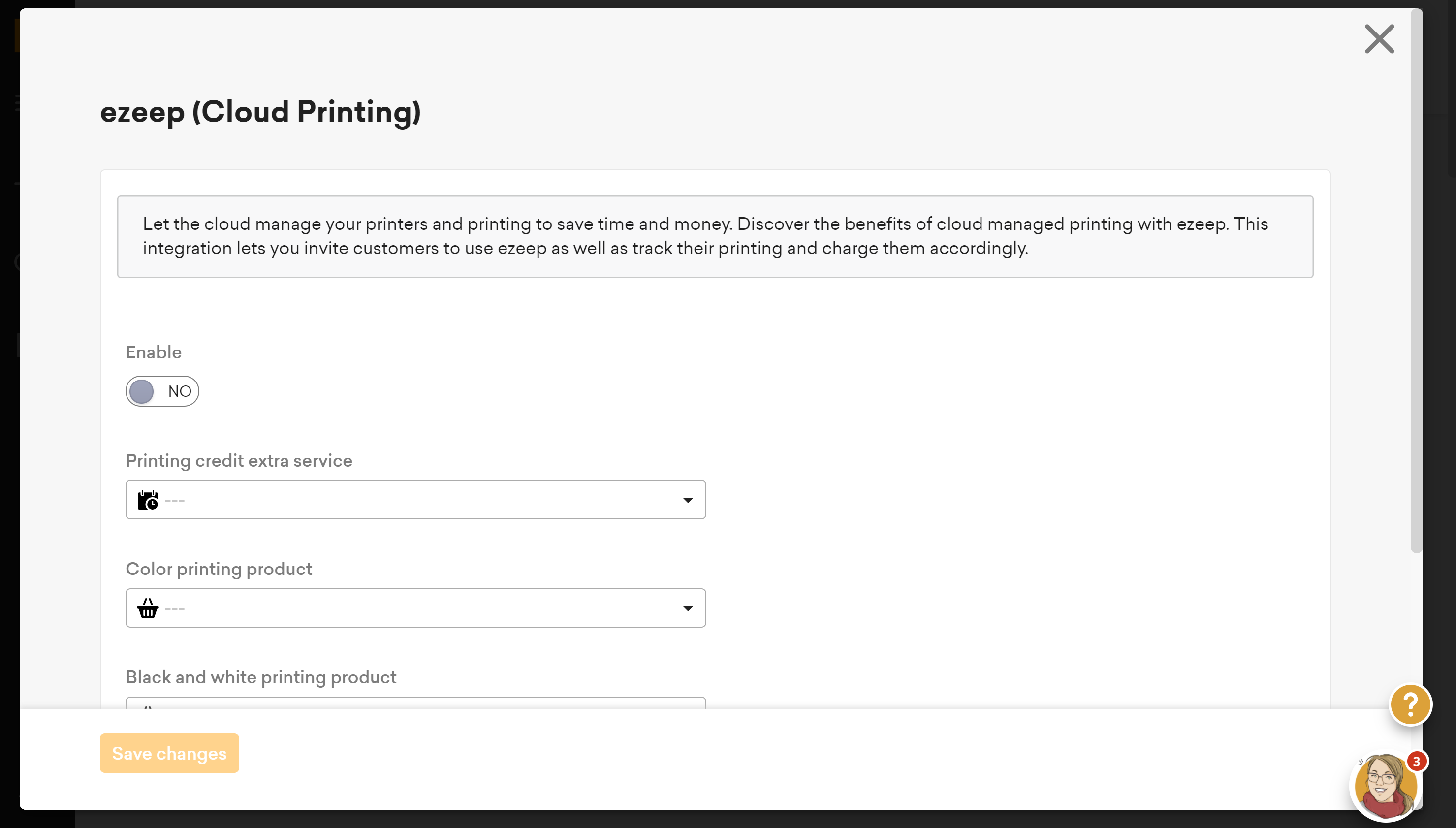 Reenable the eZeep integration directly from the Nexudus Platform