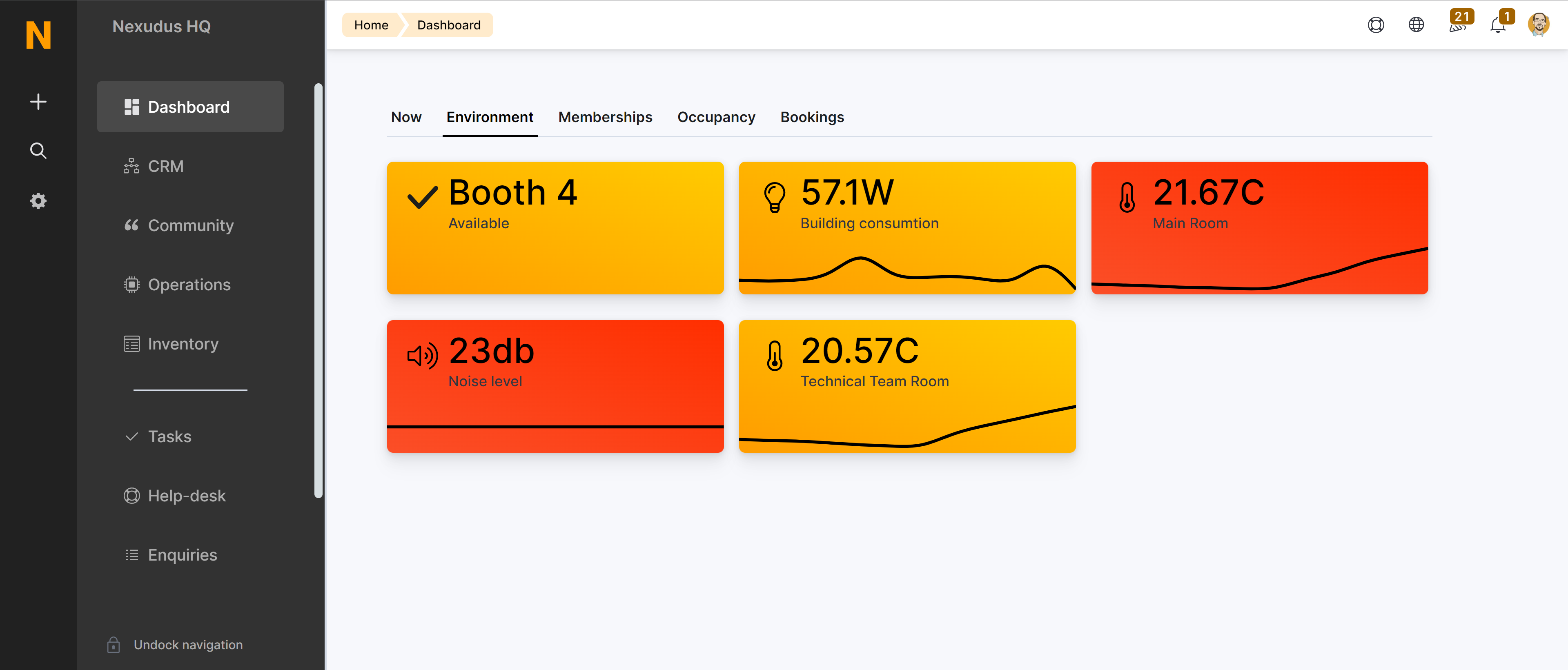 Nexudus workspace management software