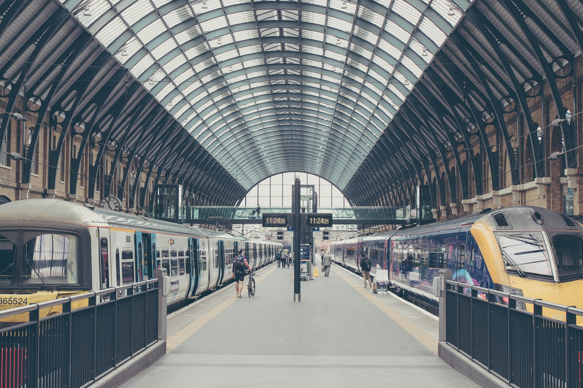 King's Cross Station London. Photo by Michał Parzuchowski Via Unsplash